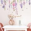 1 Sheet Wall Sticker Plane Removable PVC Self-adhesive Butterfly Plant