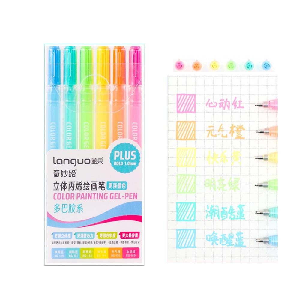 Штабелируемый цветной маркер быстросохнущий граффити цветная ручка художественная акварельная ручка граффити