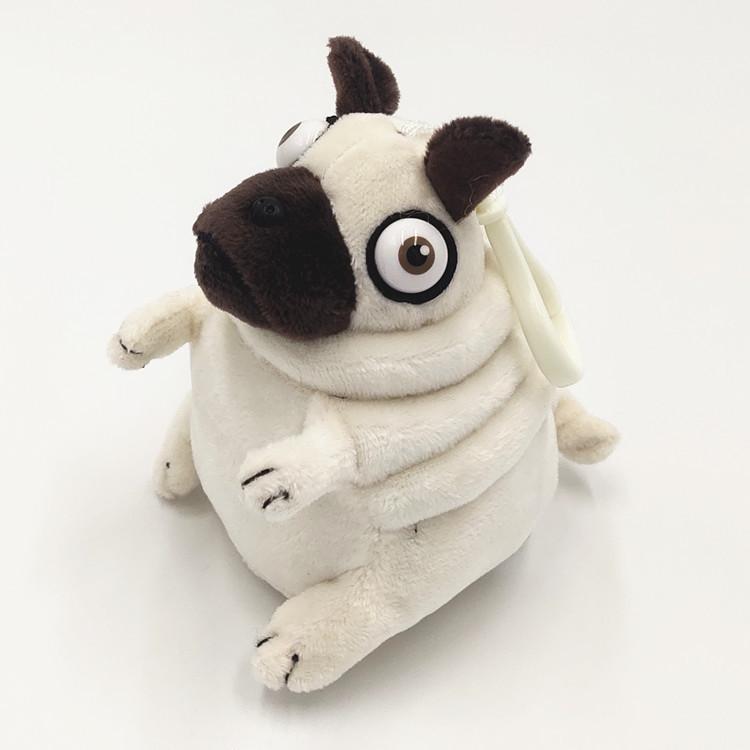 Kawaii Plush Toys 15cm Dog the Elf Fat Pug Sitting Pug Dogs Toy Stuffed Dolls for Kids Children Birthday Gift Dolls