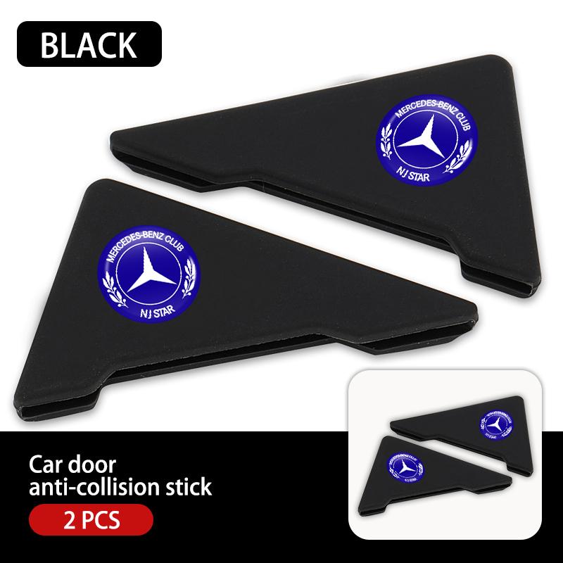 Car Door Corner Protective Anti-Collision Strip Silicon For Mercedes Benz C180 C300 W124 W176 W177 C200 C260 GLC CLE CLA AMG