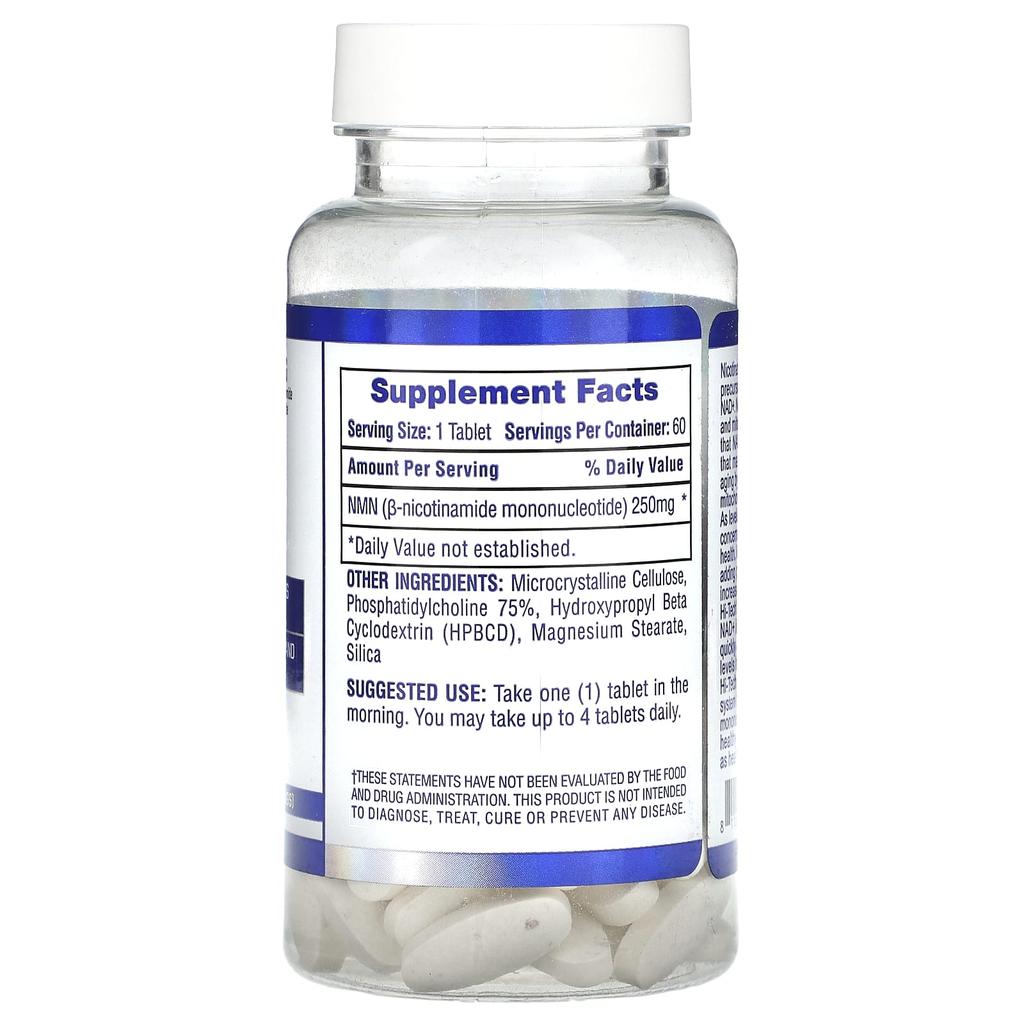 НМН, 250 мг, 60 таблеток
