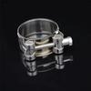 New 304 Stainless Steel Hose Clamps T Bolt Powerful Tube Clamps Exhaust Air Sealing