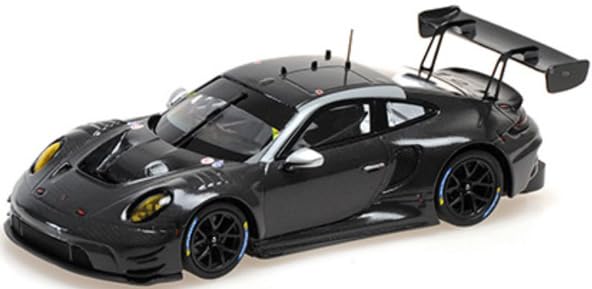 Kyosho MINICHAMPS Porsche 911 GT3 R Version Diecast Miniature Car 1/43 (992) Carbon/Custom (410246000)