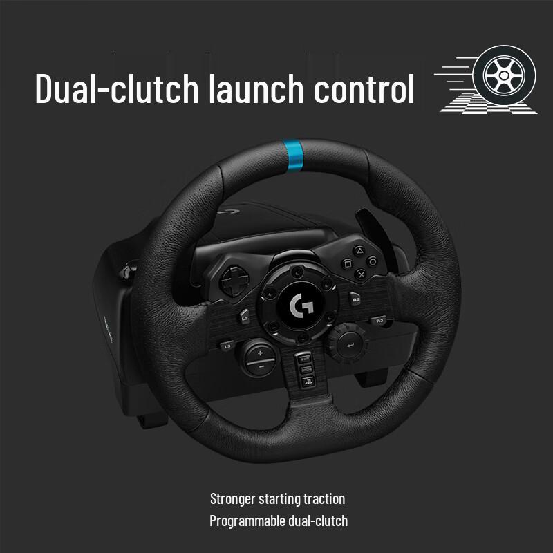 Logitech Игровой руль и педали G923 TRUEFORCE для ПК/PS4/PS5
