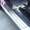 Color My Life Car Door Sill Plate for Honda Vezel 2015 - Stainless Steel Scuff Plates Doors Sill Pedal Protection