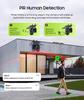 3MP 4G Solar Camera with WiFi, HD, Full Color Night Vision, Wide Angle, and Smart Monitoring
