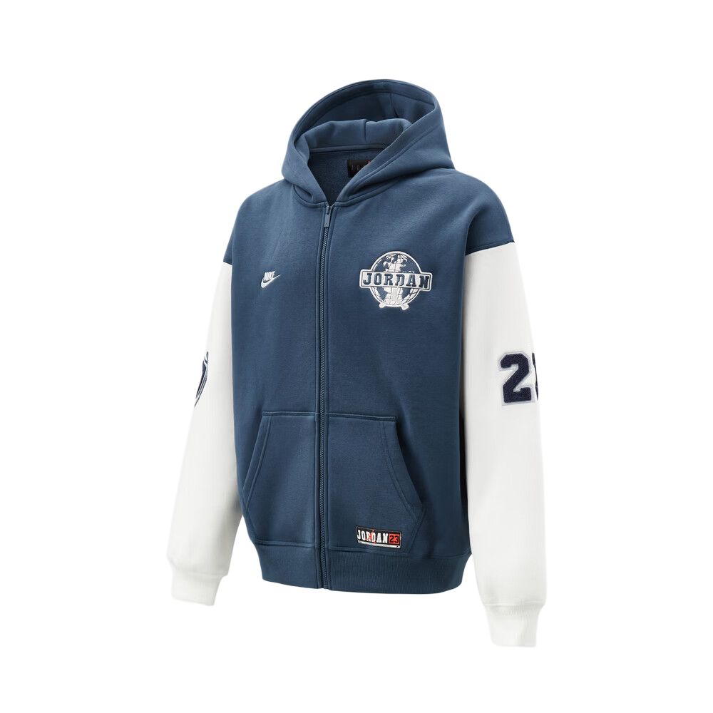 Jordan Jackets Men's Blue Hooded Moderate Other IO9824-479