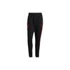 Bayern Munich Color Block Striped Embroidered Tapered Sports Pants Men Bottoms Black GK8630