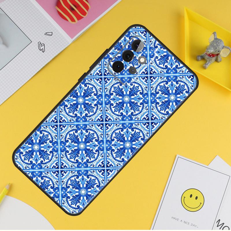 Чехол с марокканским узором для Samsung Galaxy A36 A16 A56 A06 A54 A34 A14 A13 A53 A12 A22 A32 A52 A35 A17 A15 A55