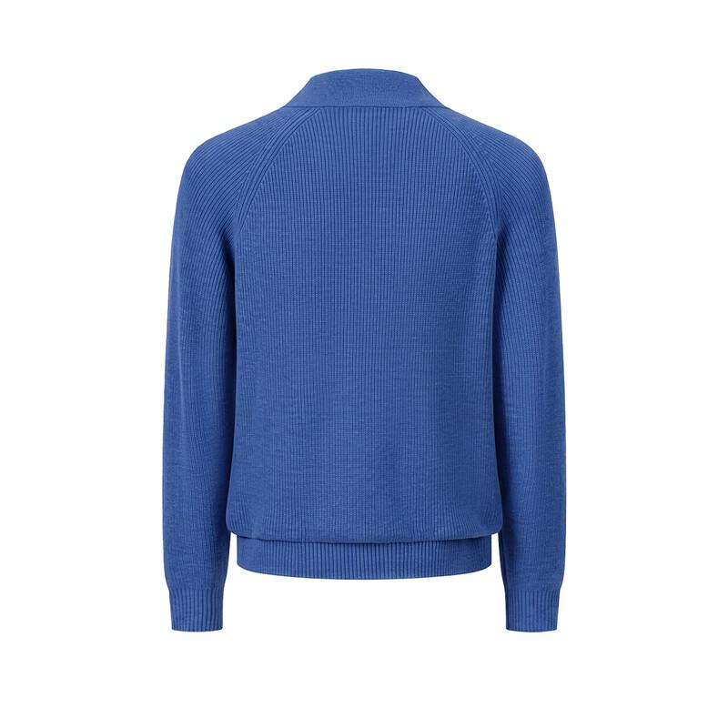 GIOVANNI VALENTINO Commuter Casual Long-Sleeve Knit Polo