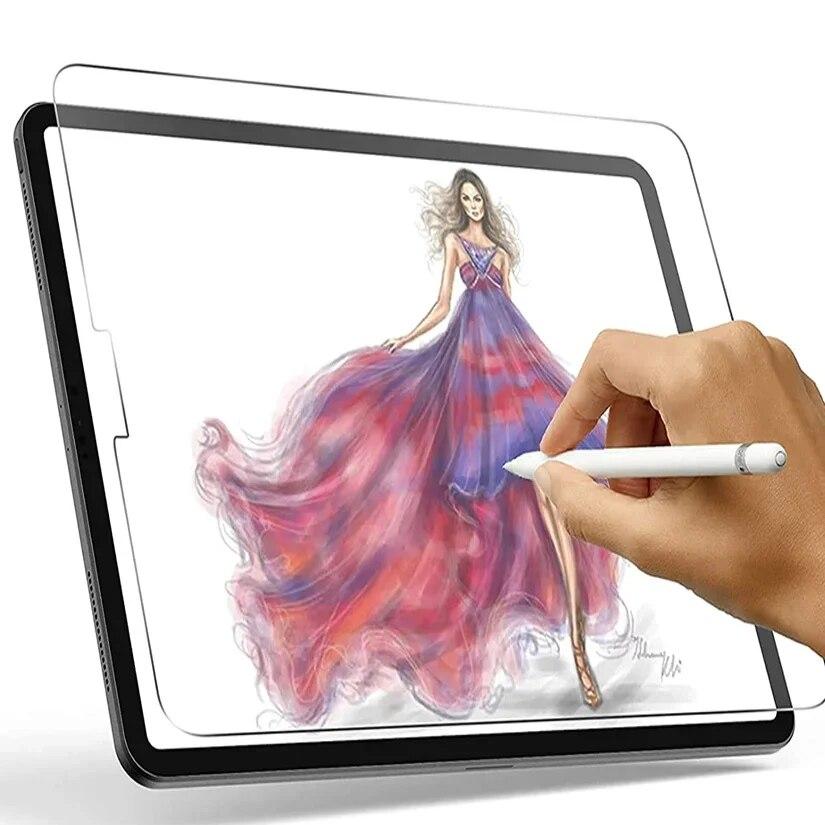 2 шт. бумажная защитная пленка для планшета для Apple iPad Pro 12,9 2015 2017 2018 2020 2021 мягкая пленка для iPad Pro 12 9