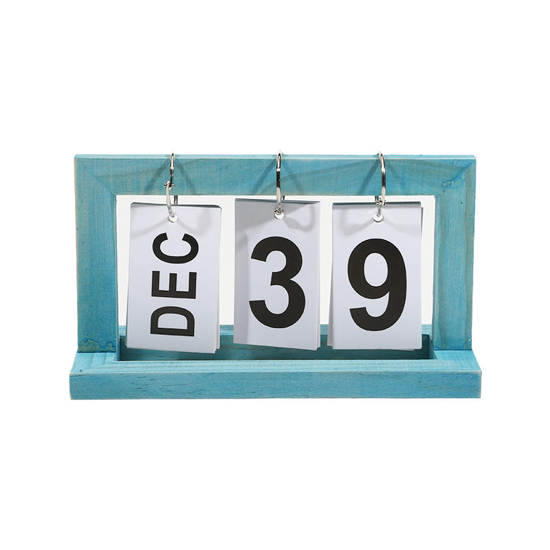 Деревянный Вечный Календарь Перекидной Месяц Дата Настольный Планировщик Дней Ежедневник Офис Домашний Декор Фото Реквизит