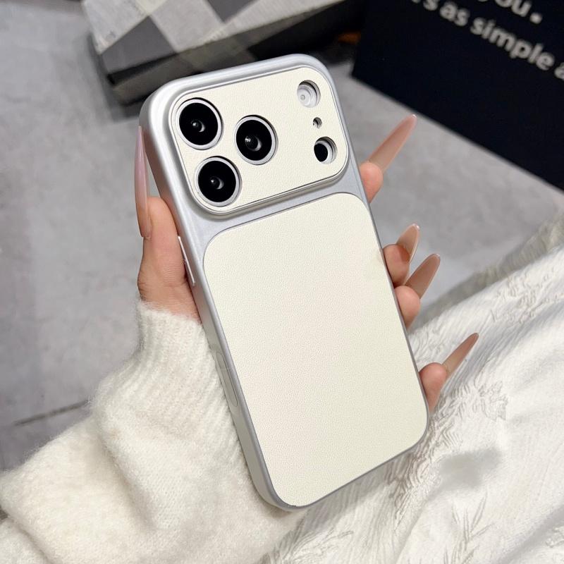 Роскошный Чехол с Узором под Кожу Конфетных Цветов для iPhone 17 Air 16 15 14 13 12 11 Pro Max Plus Большое Окно Мгновенная Смена на 17 Чехол