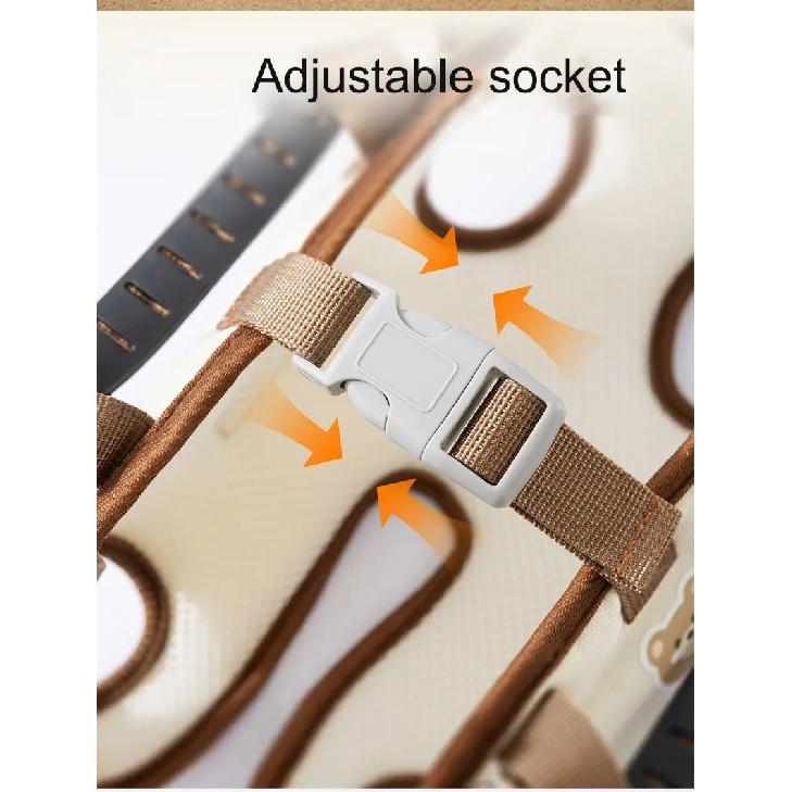 Portable multi-functional Sling Backpack , double-shoulder dog backpack,breathable outdoor pet bag for Cats & Puppies
