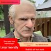 3D реалистичная маска-парик Старика для Хэллоуина