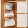 Portable Sock Drying Rack Detachable Children's Hook Hanger Drying Rack with Clips  Travel