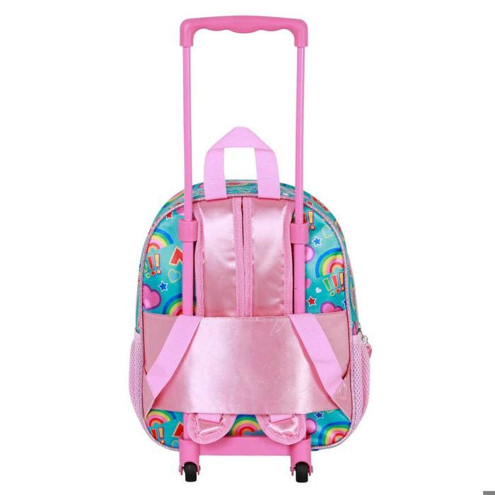 Sac à dos 3D à Roulettes Petit - Disney Minnie Mouse Greet - Turquoise - Taille Unique