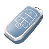 OFFCURVE Чехол для смарт-ключа с 5 кнопками для Toyota, Чехол для ключа, Ударопрочный, Устойчивый к царапинам, Брелок для ключей, Стильный,