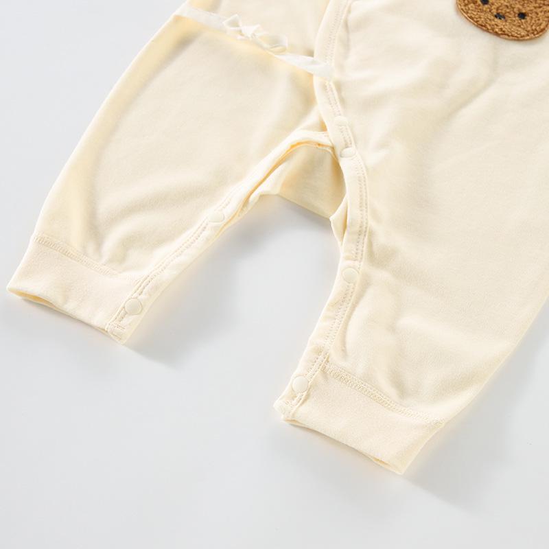 Весенний хлопковый ромпер для новорожденных - Боди с длинным рукавом для девочек