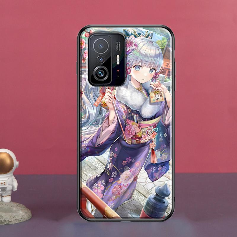 Kamisato Ayaka Genshin Impact для POCO X5 X3 F5 Pro X4 F4 GT M5s C40 F3 чехол для Xiaomi 13 Lite 12 11T 12T Pro 12X чехол