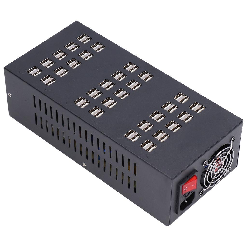 USB зарядное устройство с несколькими портами, двухрядная быстрая зарядка, рядная розетка, электростанция, вход 220 В 50 Гц