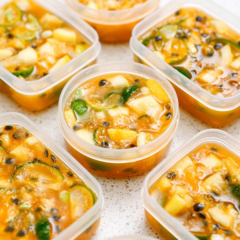 50 шт одноразовых пластиковых контейнеров для соуса на вынос, коробка для еды, коробка для краски 50/100 мл