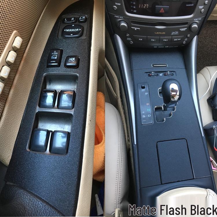 06-11 Lexus IS300 IS250 Interior Carbon Fiber Modification Sticker Film