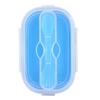 800ml Foldable Bento Box Microwave Safe Bento Lunch Box Portable Portable Food Storage  Picnic