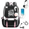 KATSEYE Large Capacity Lightweight Backpack Student Bookbag Trendy Fashion Casual Daypack 60123-17
