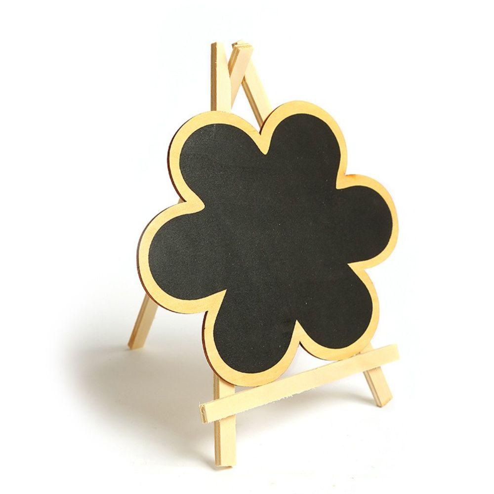 Доска Настольный Дисплей Доска Напоминаний Список Дел Мини-доска Деревянный Мольберт Грифельная Доска Со Стойкой