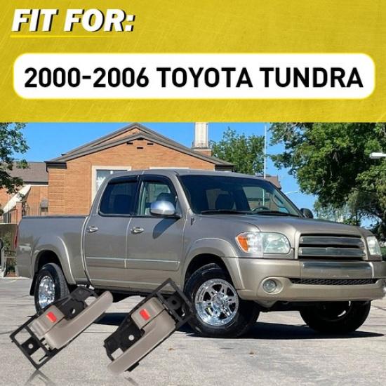 Внутренняя ручка двери Передняя водительская пассажирская Для Toyota Tundra 2000-2006 Бежевая I