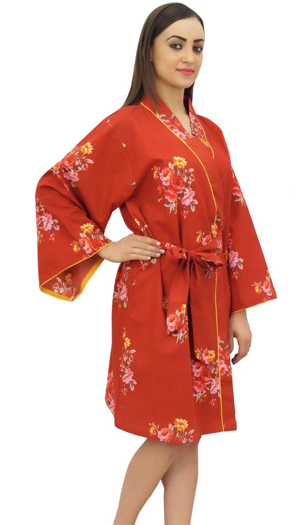 Bimba Женский цветочный принт, черное длинное кимоно для подружек невесты с поясом -