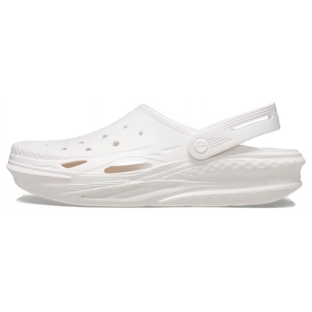 Crocs EVA Non-Slip Breathable Comfortable Casual Durable Quick-Drying Clogs Unisex Footwear White 209501-100