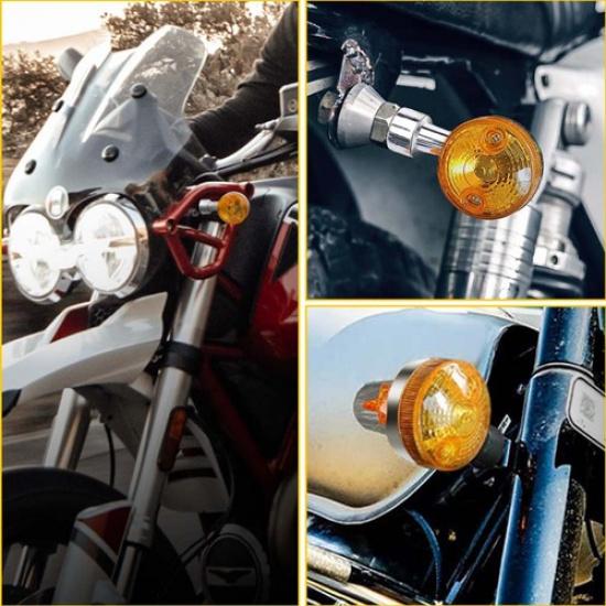 4X Мотоциклетные Поворотники Оранжевые Для Honda Shadow Aero 750 VT750C