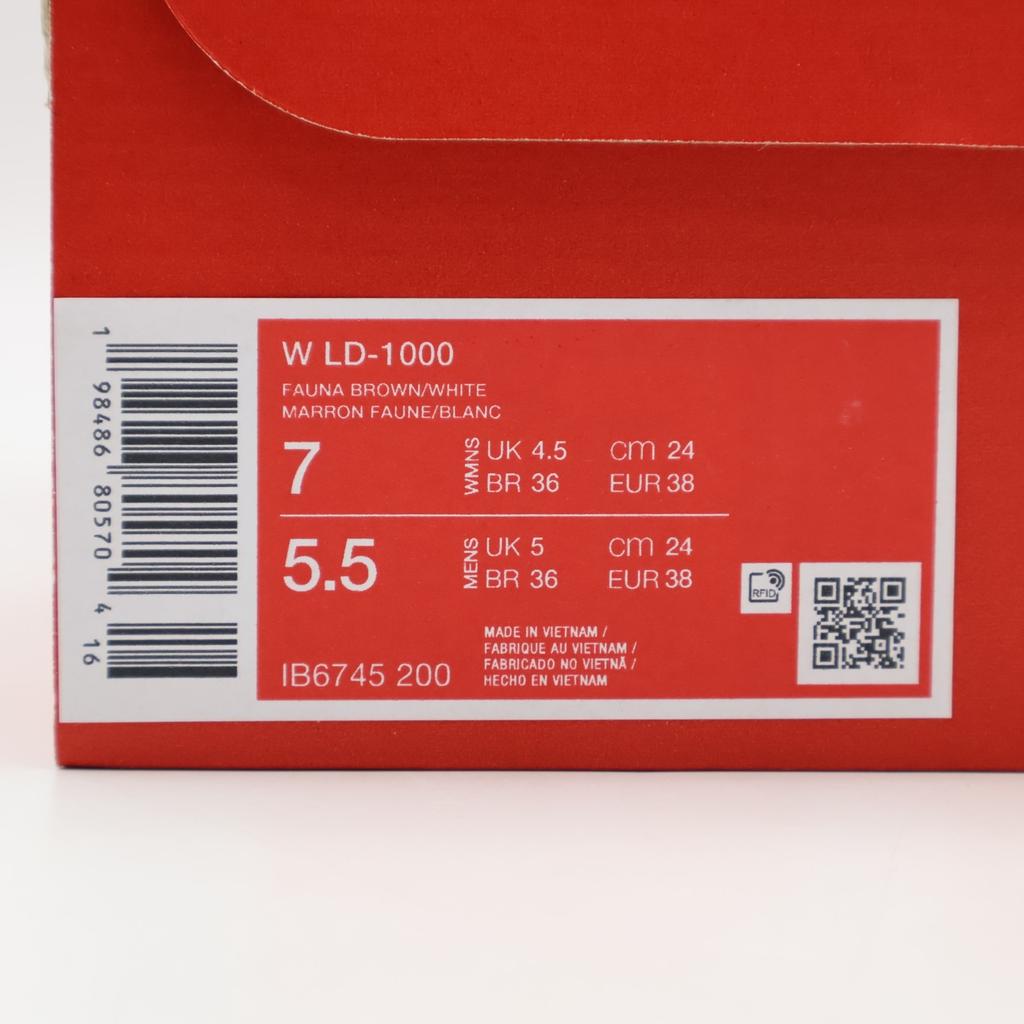 IB6745-200 Nike LD-1000 Fauna Brown Gum Средне-коричневый Белый (Женский)