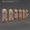Mini Maple Finger Skateboard Wooden Fingerboard Interactive Professional Bearing Wheel Gift for Children Adults