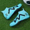 33-46 Children's Football Boots High-quality Artificial Lawn Sock Mouth Outdoor Men's Short Nail Sports Football Boots