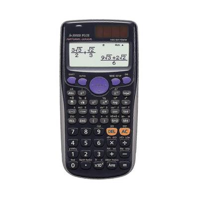 Научный калькулятор Fx-82ES Plus для школ - Черный, Математические функции, Инженерный, Старшая школа и Колледж