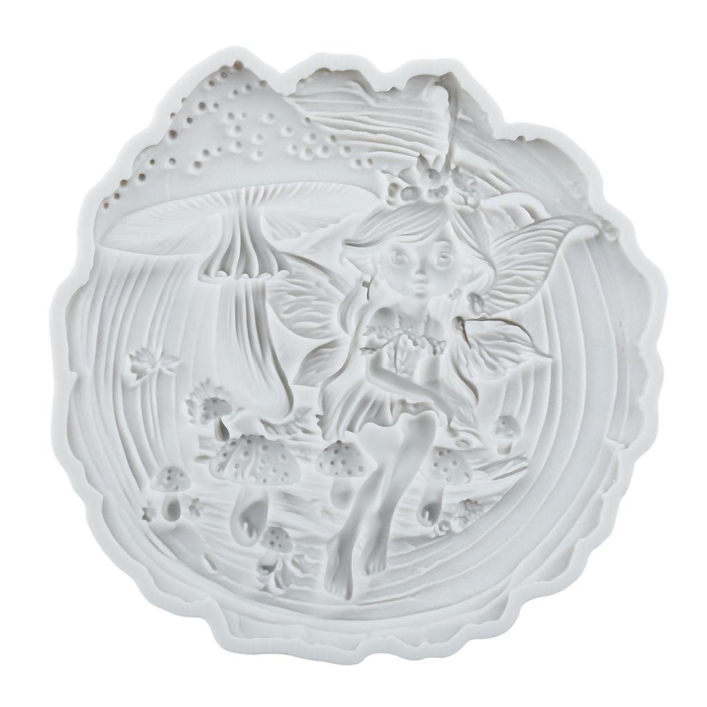 Силиконовая форма Фея-бабочка Формы для феи из мастики Инструменты для украшения торта Тематический торт Десерт Украшенная форма для шоколадных конфет