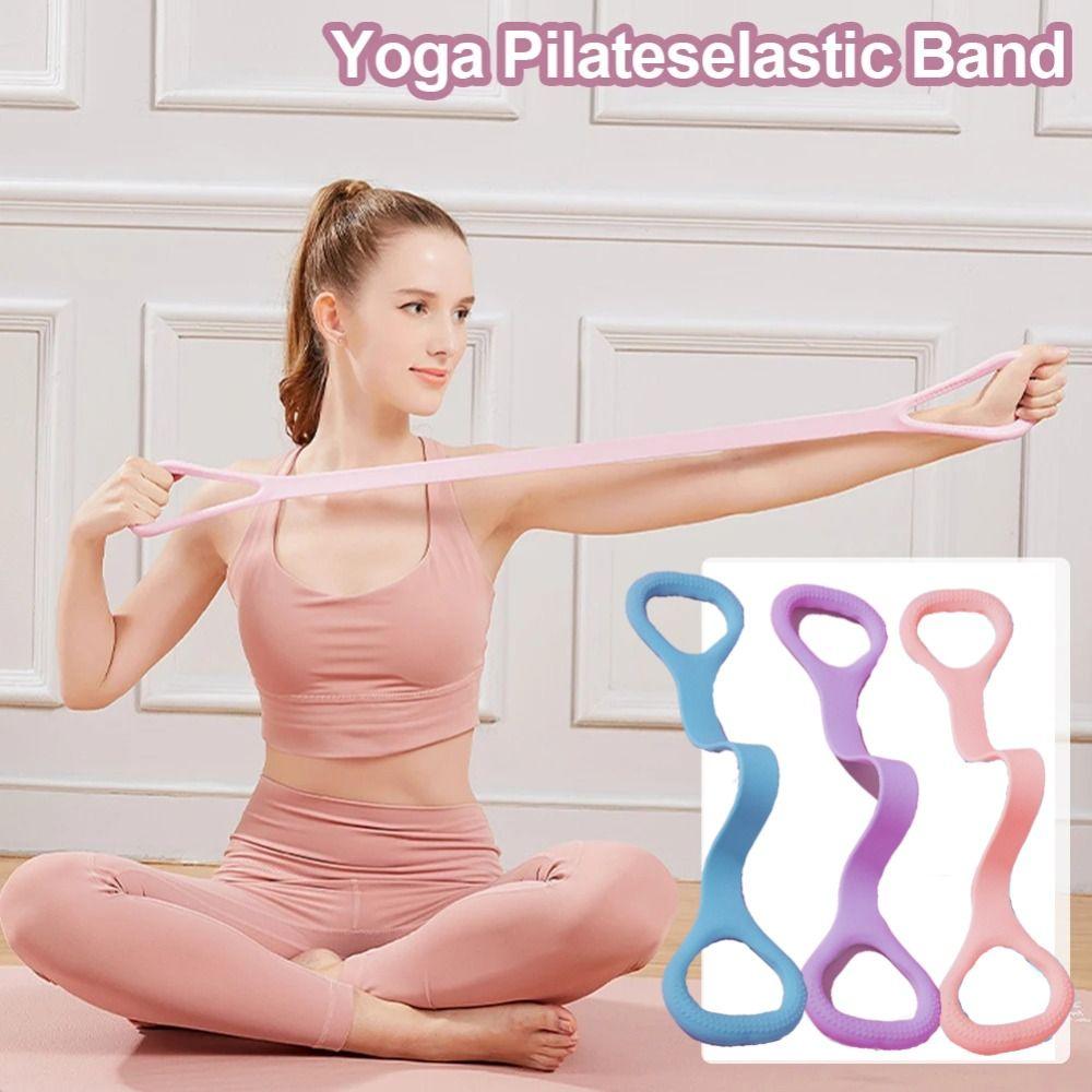 Рука Спина Плечо Упражнение Растяжка Йога Пилатес Эластичная лента Тренажерный зал