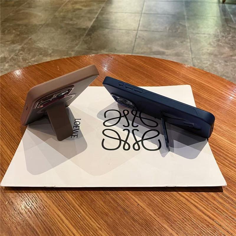 Для iPhone 16 Pro Max Роскошный магнитный держатель-подставка Magsafe Цветная рамка Чехол для телефона Для iPhone 11 12 13 14 15Plus Защитная крышка
