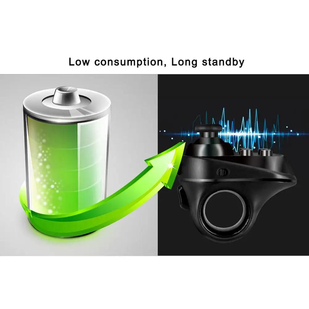 Мини-кольцо Bluetooth перезаряжаемый беспроводной пульт дистанционного управления виртуальной реальности игровой контроллер джойстик геймпад для Android 3D очки