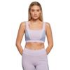 Brassière Femme Urban Classics Color Block - Blanc - M