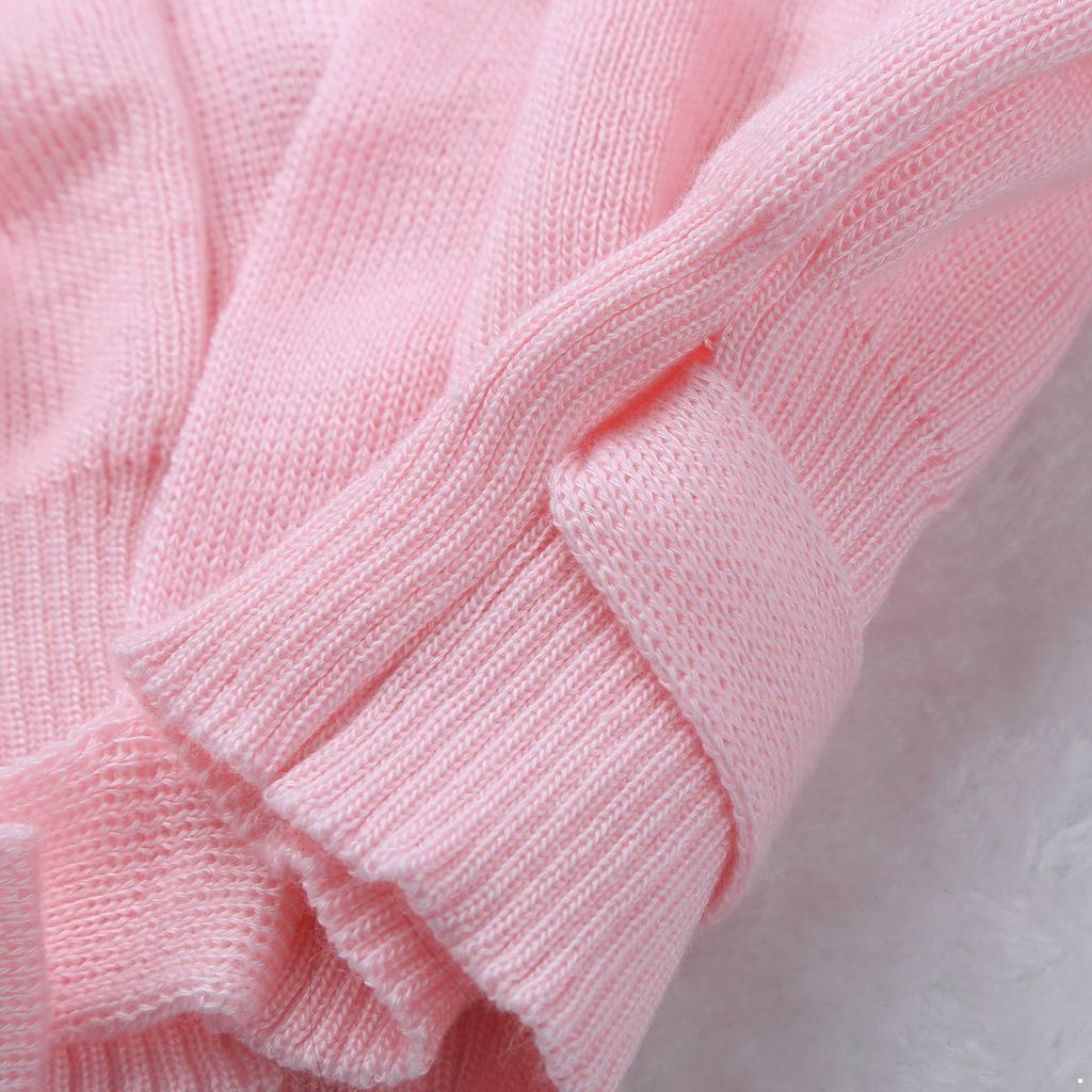 Kids Ballet Knit Wrap Sweater Girls Winter Autumn Warm Sweaters Long Sleeve Cardigan Warm Up Shawl Gymnastics Dance Jacket