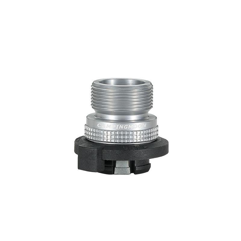CAMPINGMOON Z19 Portable Reusable Durable Aluminum Alloy Butane tank Propane Can Adapter Gas Stove Canister Adapter
