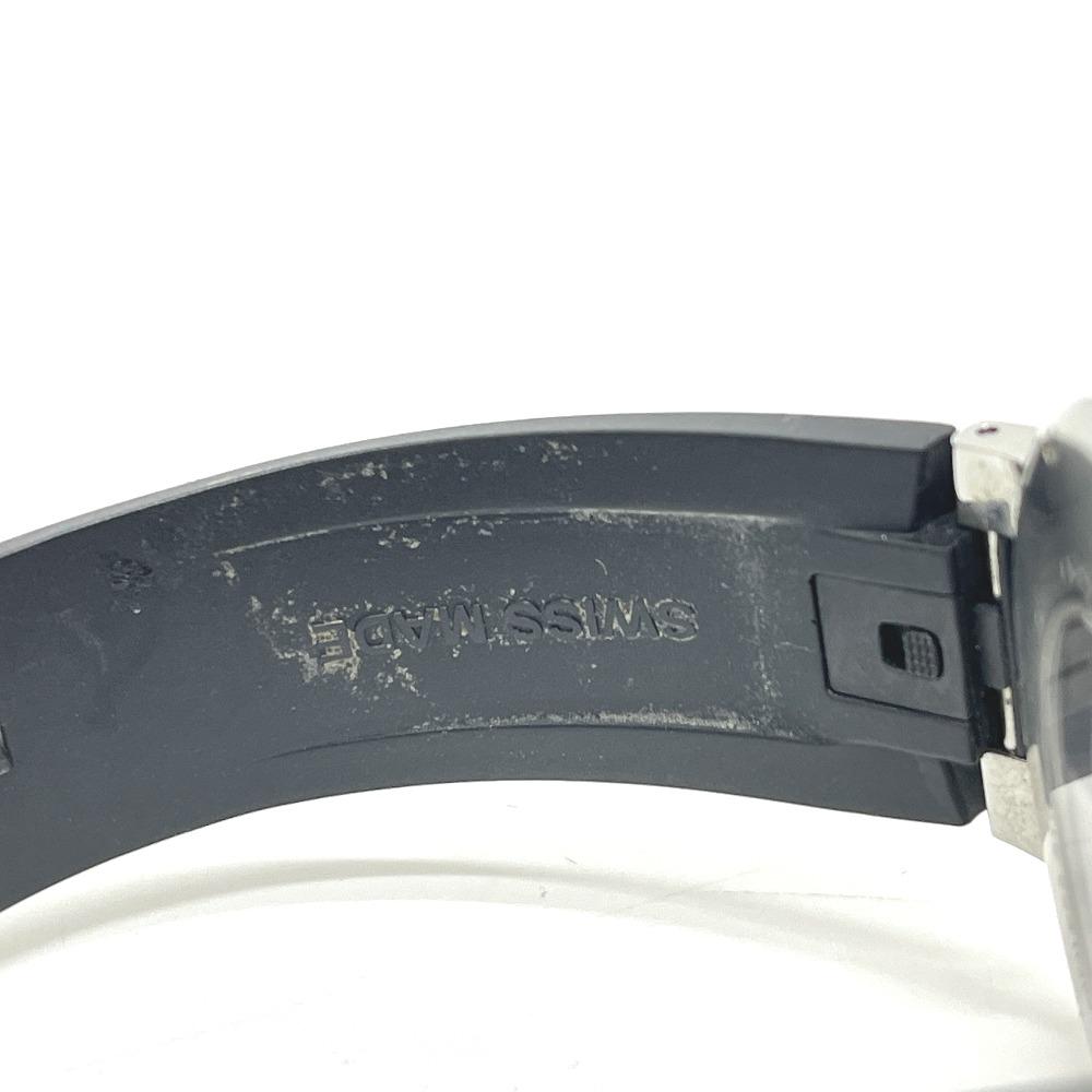 Louis Vuitton Q8D30 Тамбур Луна GMT Автоматические наручные часы Нержавеющая сталь Серебристый