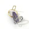 10PCS Nail Rings Reusable Adjustable Metal Nail Charms Removable Press on Nails No Glue for Women Nails Art DIY Decoration
