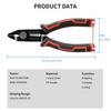 Fast Cutting Wire Stripper Pliers Clamping Cable Wire Crimping  Electrician  Repair Tools