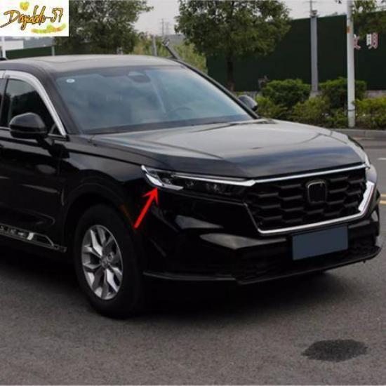 Для Honda CRV CR-V 2024 Хромированные Накладки на Брови Передних Фар Новые