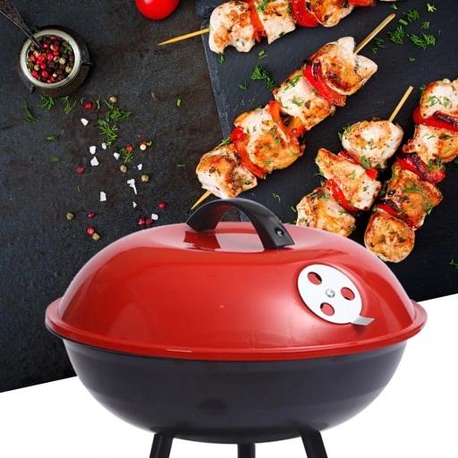 Grill Węglowy Okrągły Gril 43 Cm